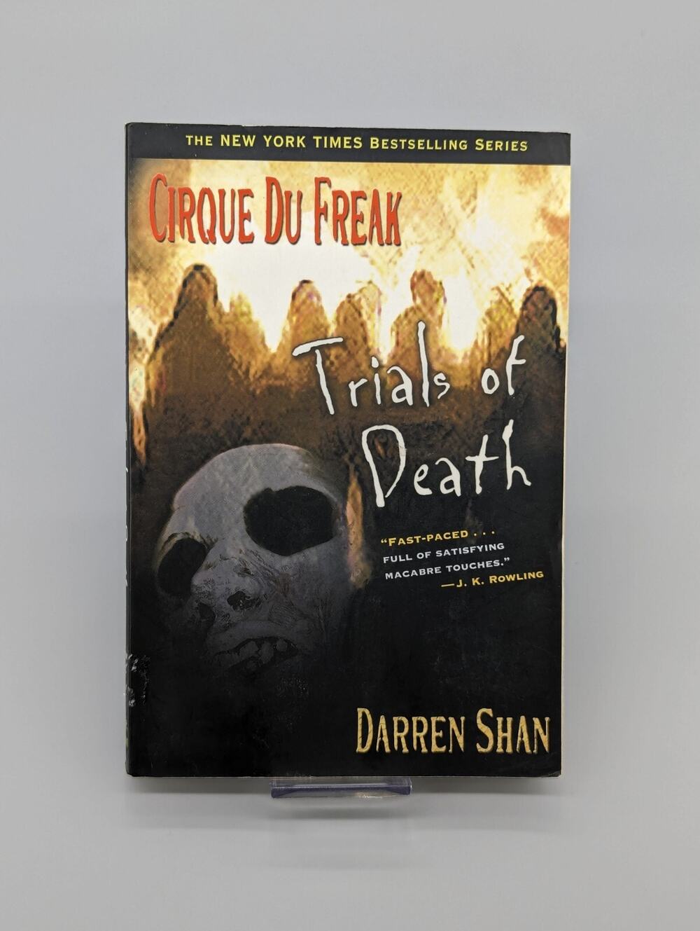 Cirque Du Freak Trails Of Death Darren Shan Paperback 2001 Book #5